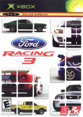 Ford Racing 3 (USA) box cover front